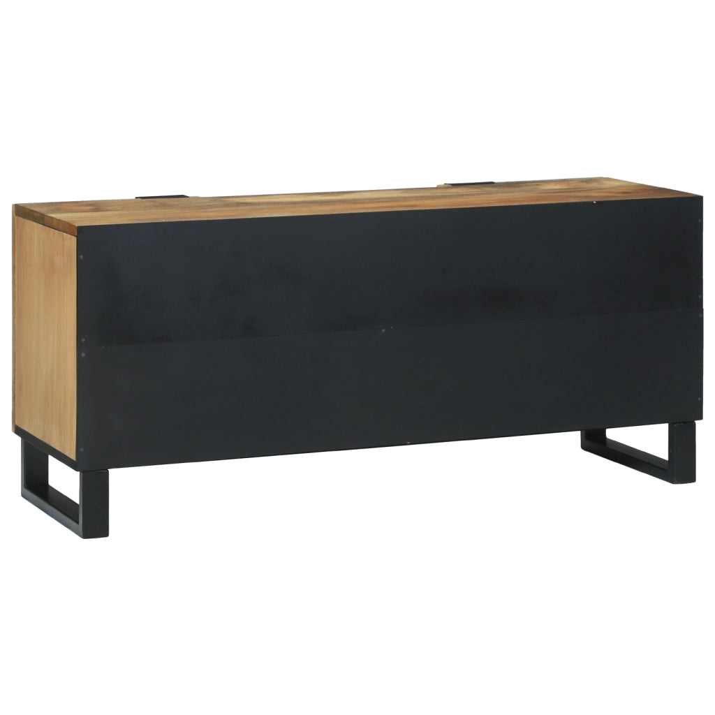 Mobile TV 105x33.5x46 cm Legno massello di mango e legno ingegnerizzato