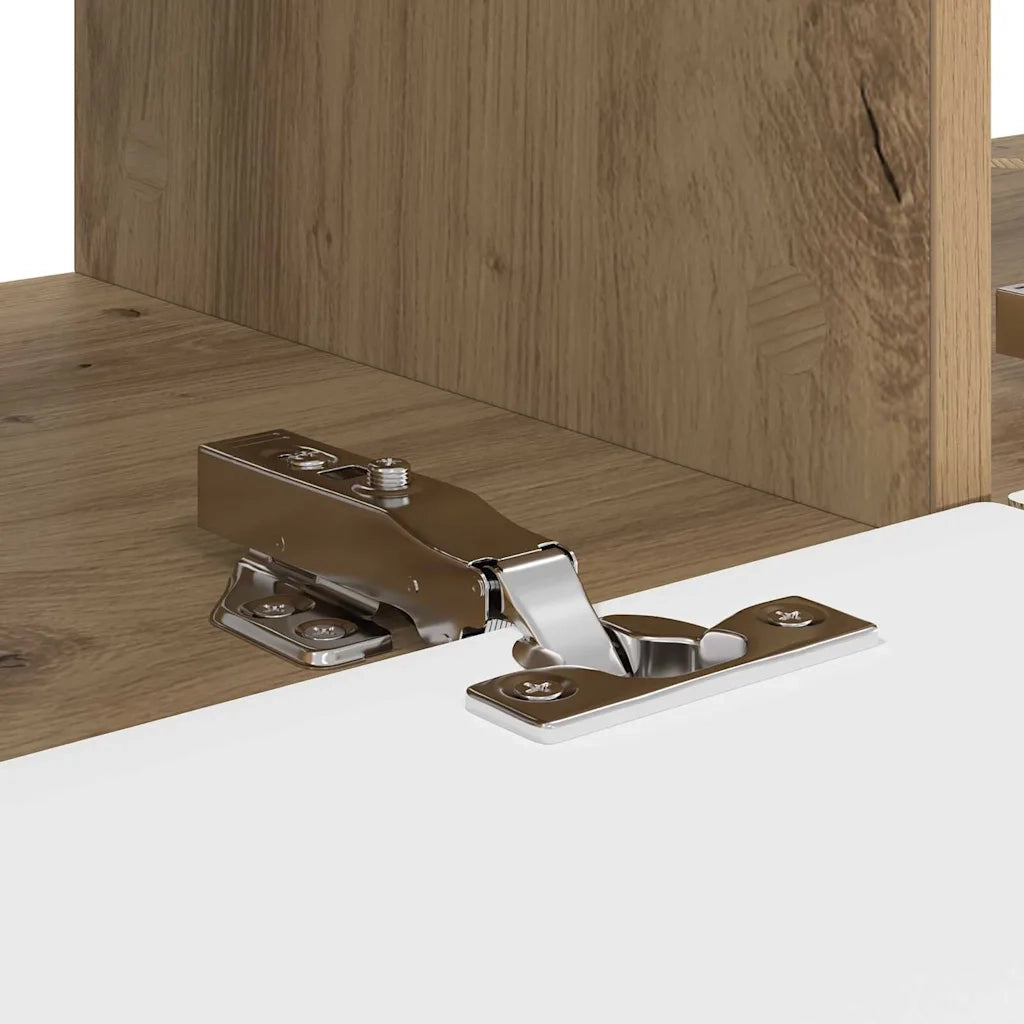 Mobile TV da parete Rovere Artigianale 78,5 x 31 x 29,5 cm 892227