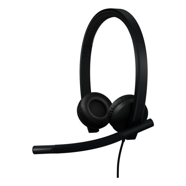 Usb headset stereo h570e - black - usb-a - 981-001430