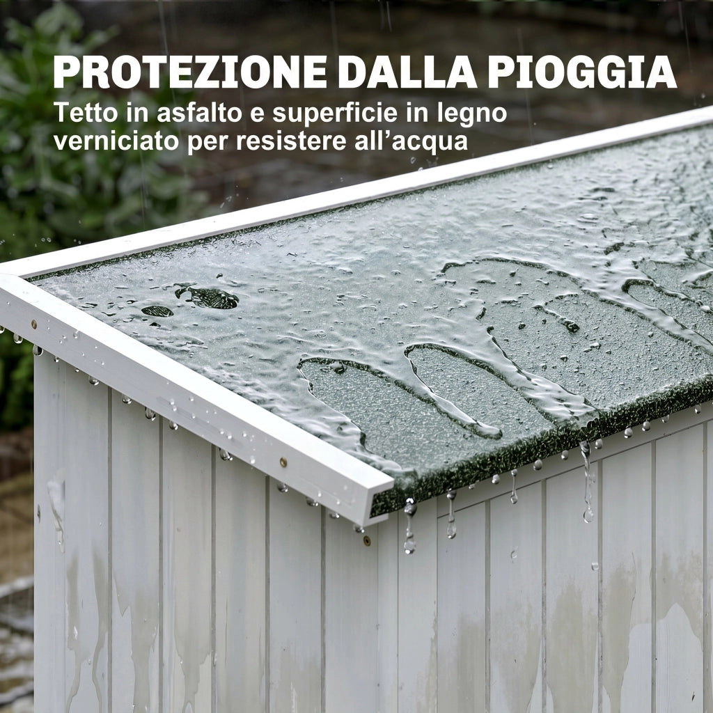 Casetta da Giardino in Legno ¨C zephmum ¨C 127.5x50x164 cm