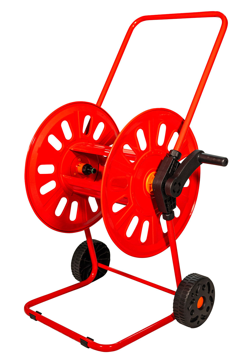 Carrello Avvolgitubo Manuale 80 mt in Acciaio Verniciato 311IT Agrati