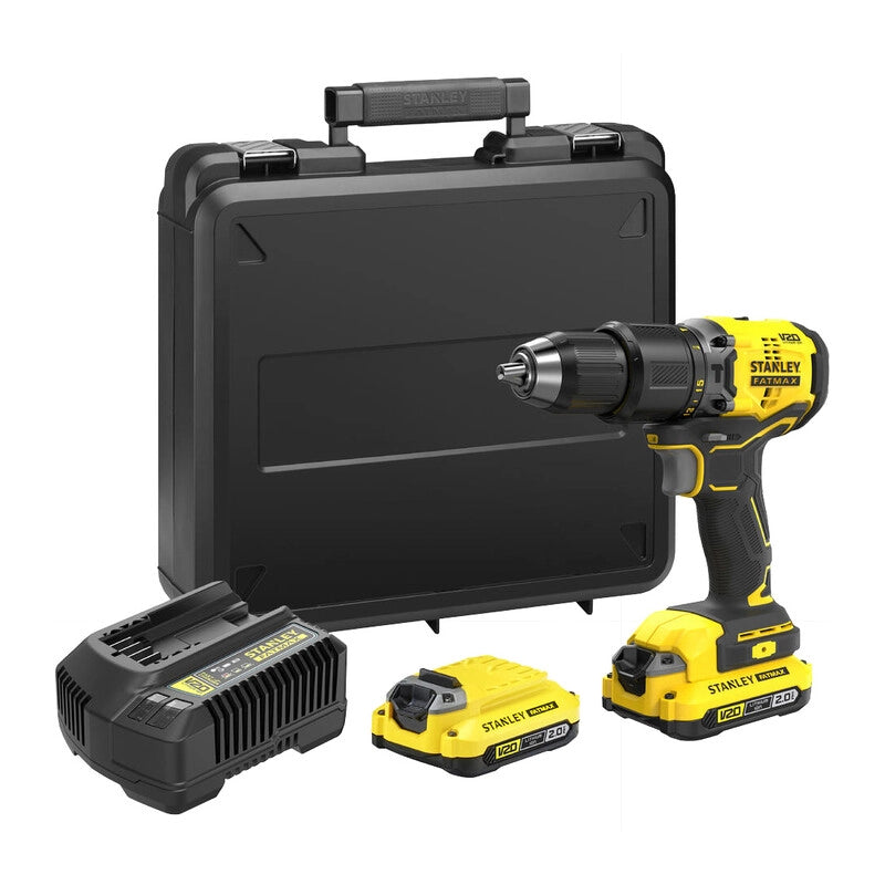 FATMAX TRAPANO SFMCD715D2K BRUSH. 18VP 2AH 2 BATT. STANLEY 1 PZ