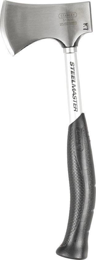 Asse da sega in acciaio carbonio, manico antiscivolo, copertura lemmessa, lunghezza 40 mm, 1-51-030