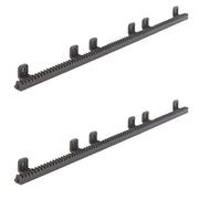 Kit 2 cremagliere nylon m4 con inserto metallico per cancelli scorrevoli