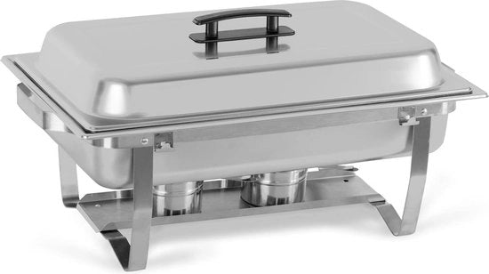 Chafing Dish riscaldatore alimentare, acciaio inossidabile