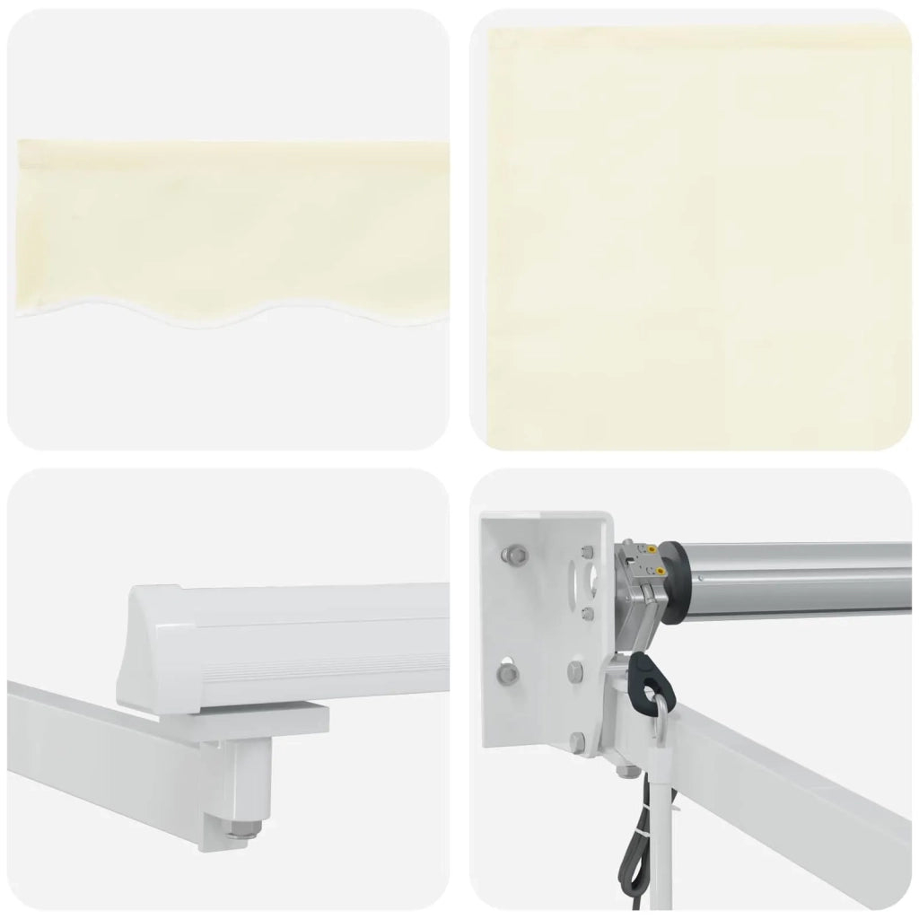 Tettuccio Elettrico Retrattile Crema 3,5 x 2 m CFW4311619