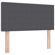 Testiera | Testata LED con Testiera | Testata Grigio scuro 80 cm Tessuto in Cords