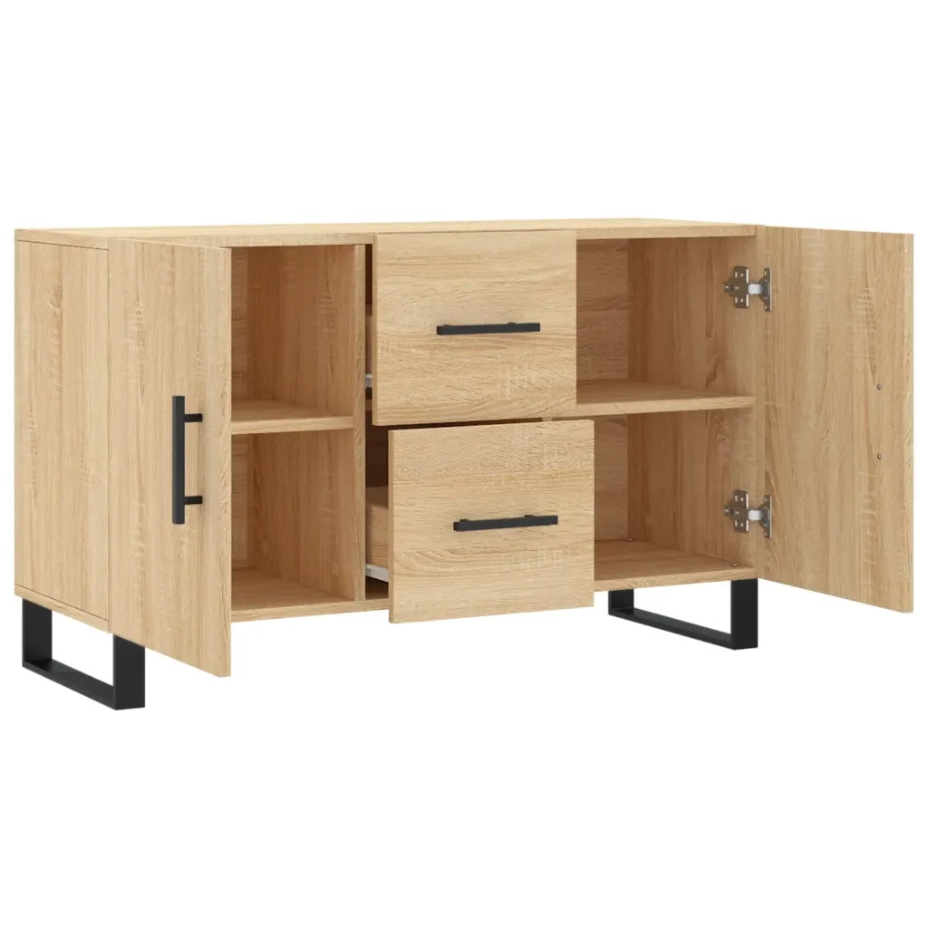 Credenza | Madia | Buffet da pranzo | Armadio da pranzo Rovere Sonoma 100x36x60 cm in Legno Multistrato