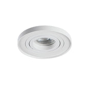 Faretto incasso tondo bianco orientabile GU10 10W Kanlux