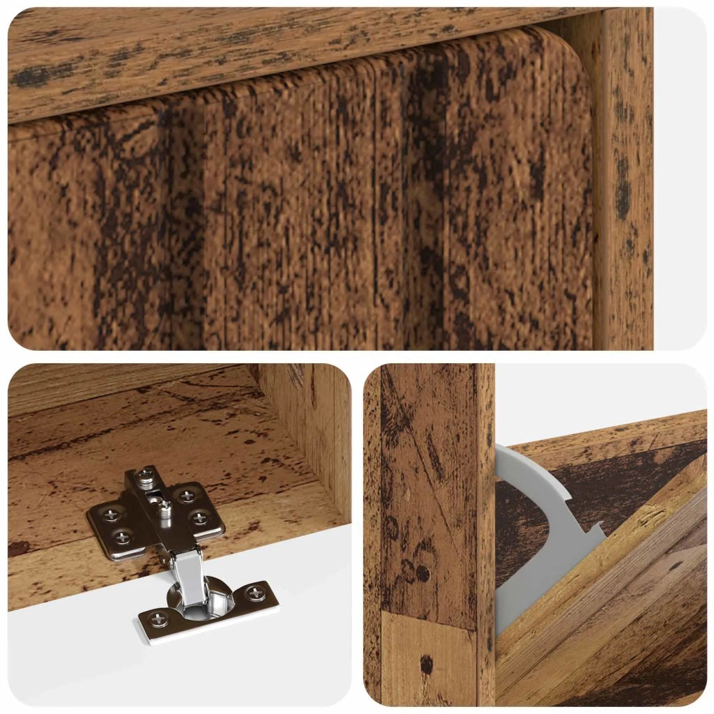 Mobile per scarpe ZWOLLE 78 x 24 x 103 cm Legno ingegnerizzato 896443