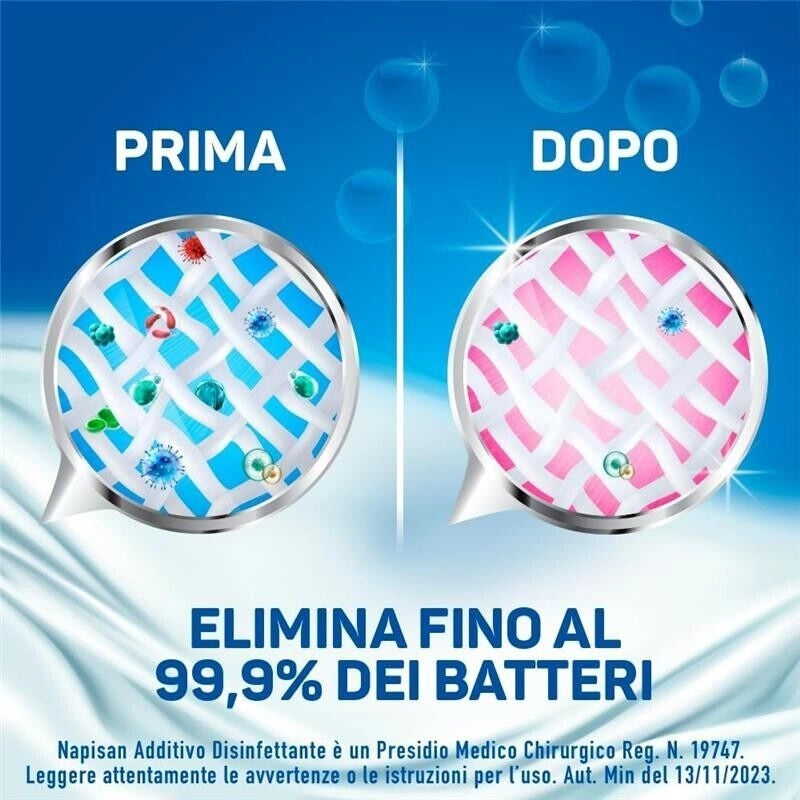 NAPISAN ADDITIVO LIQUIDO DISINFETTANTE 1000 ML PROFUMO DI PRIMAVERA