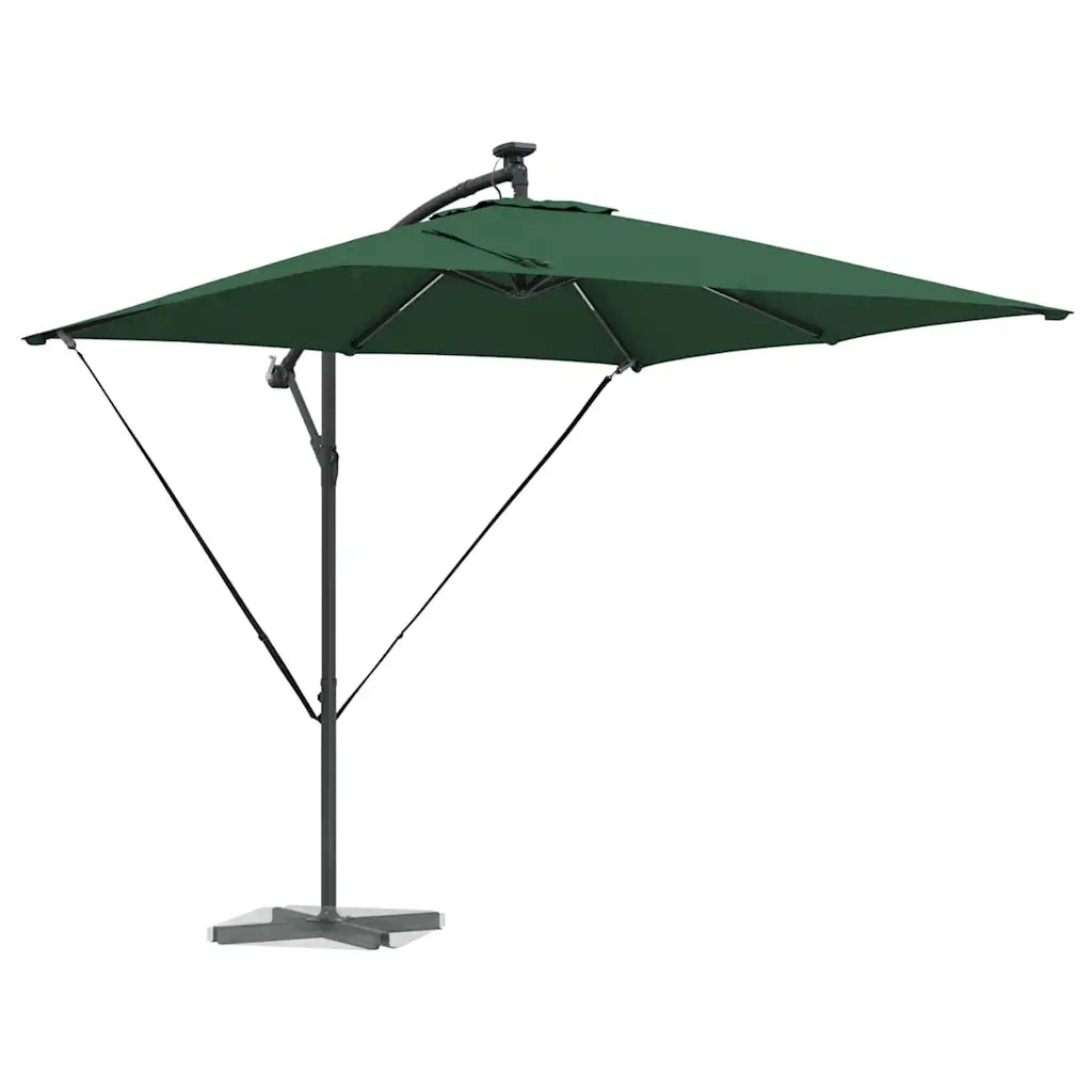 Ombrellone Verde 249 x 249 x 250 cm Poliestere e Alluminio 42003400