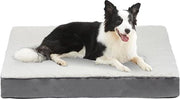 Cuscino per cani ortopedico - Piuma - Rivestimento impermeabile - Materasso per cani a forma di uovo - Per cani grandi - Cuscino per cani in scatola - Lavabile - Antiscivolo