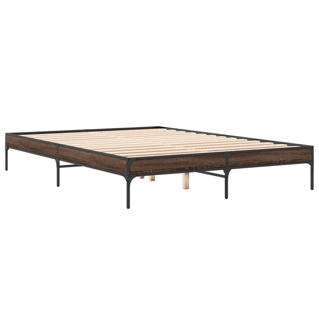 Giroletto Rovere Marrone 150x200cm in Legno Multistrato Metallo 845015