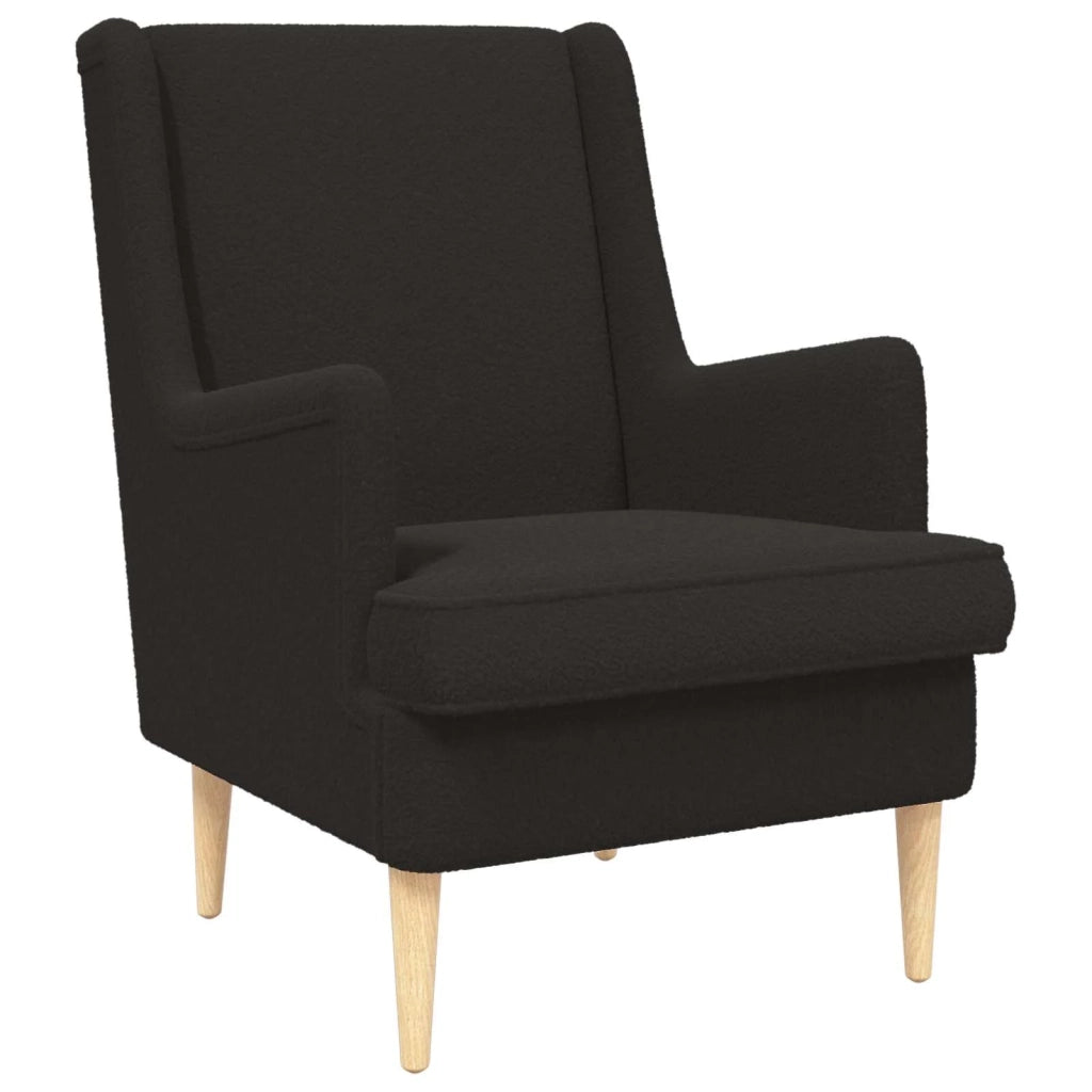 Divano Sedia-Poltrona-Poltroncina Nero Tessuto 987930