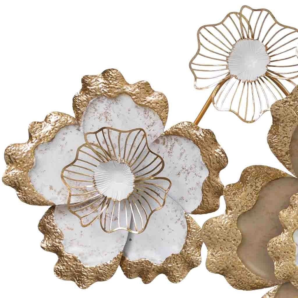 Carta da parati decorativa in metallo 135,3x63,5x7,0