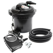 Kit per laghetto da 8000 litri luce UVC da 11 watt pompa da 3000 l/h tubo da 5 m kit di filtrazione 16_0001946