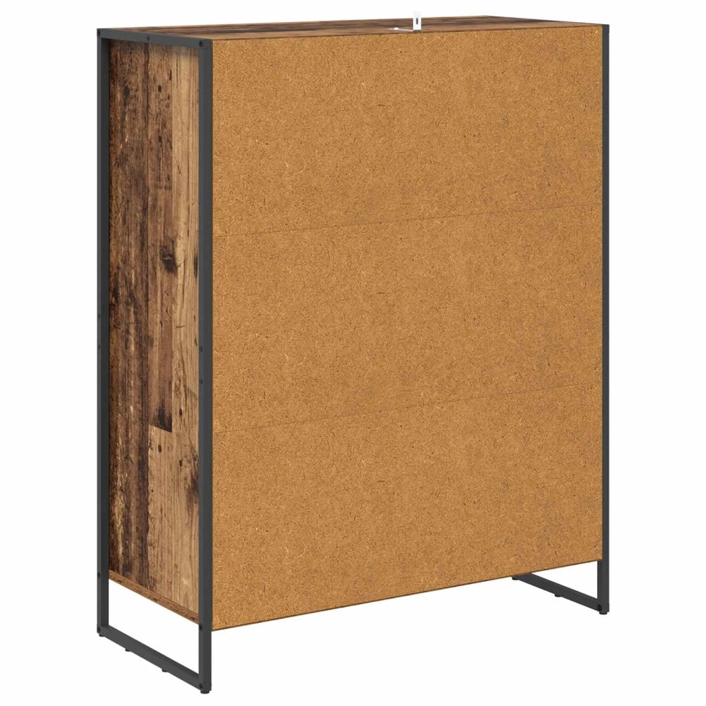 Mobile per scarpe con porta Legno vecchio 79 x 36 x 100 cm CFW8435729