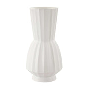 Daranita, Vaso Lavorazione Scanalata, Bianco