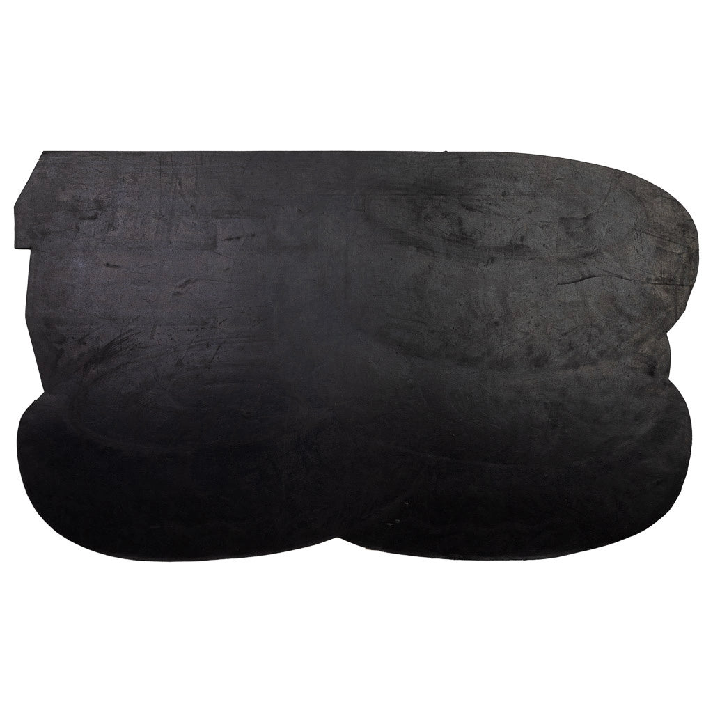 Zerbino in gomma a forma di pneumatico nero 45x75