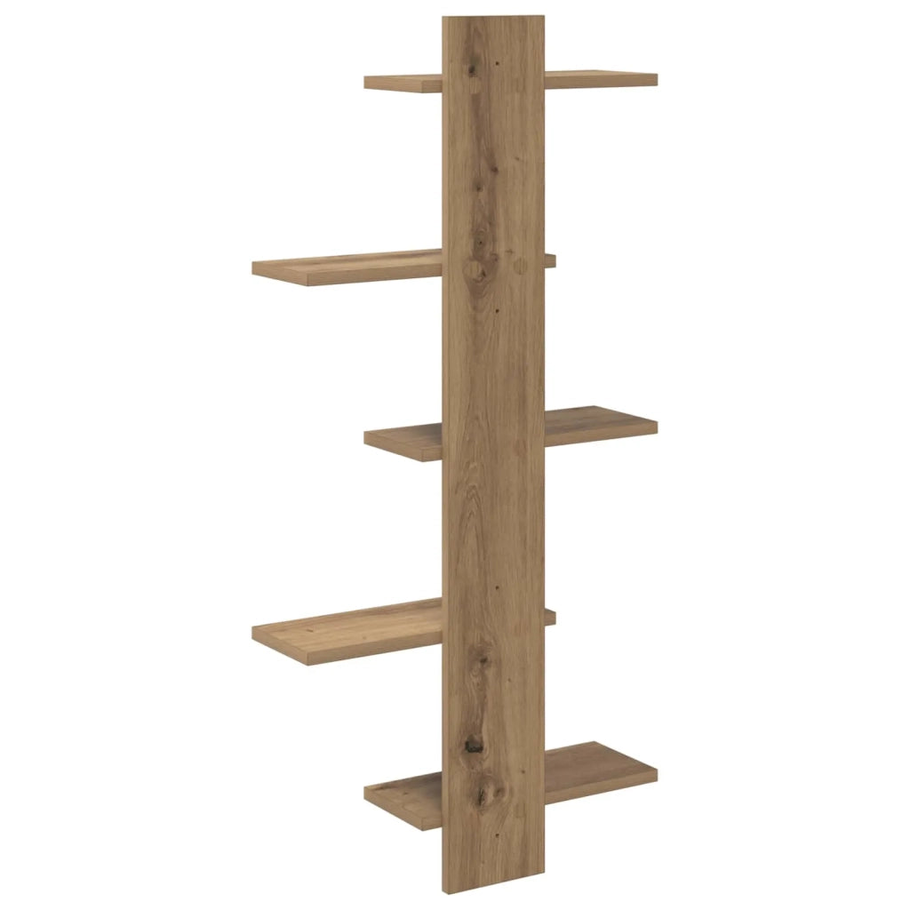 Mensola a muro flottante Rovere Artigianale 48,5 x 15 x 101 cm 8012203