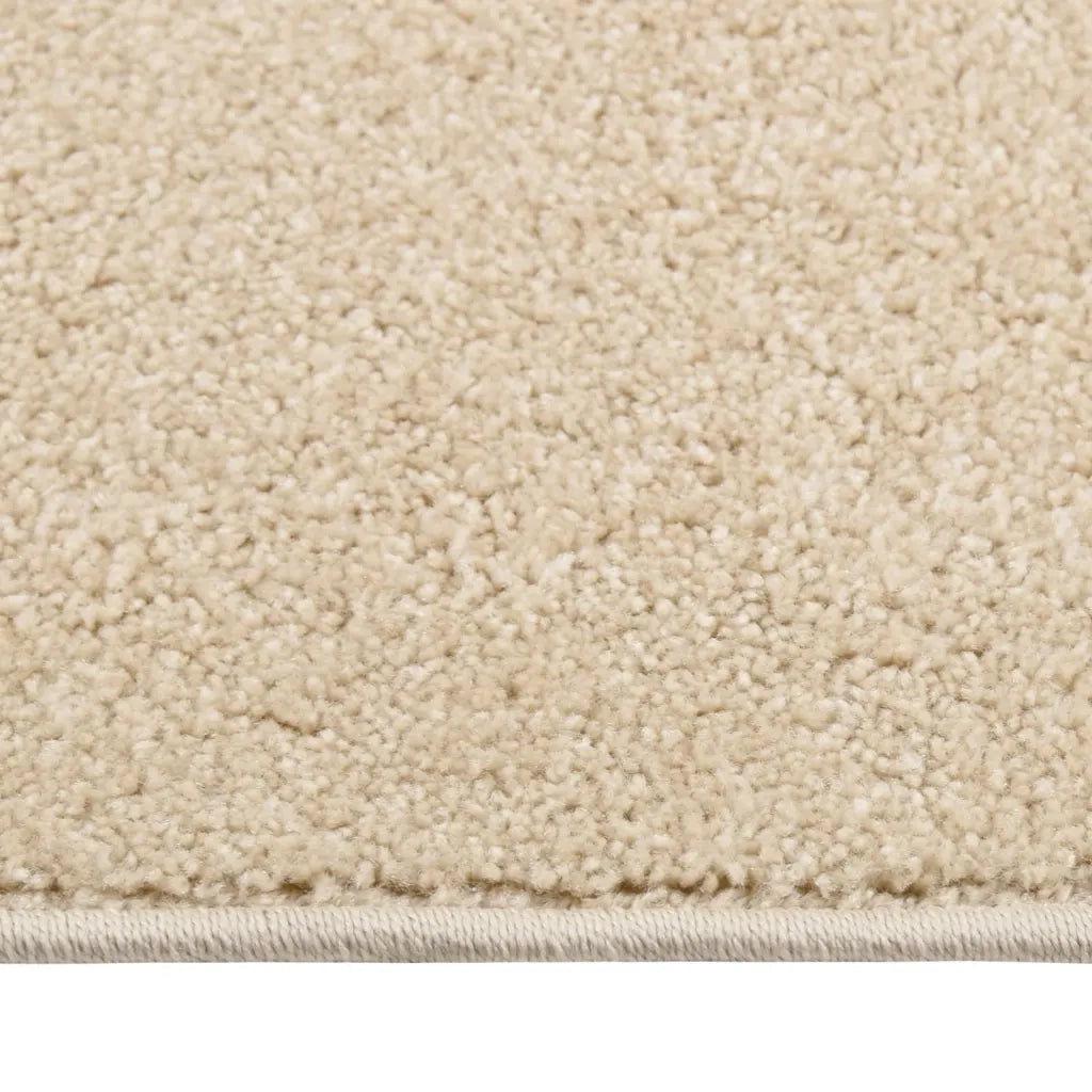 Tappeto a Pelo Corto 160x230 cm Beige 340333