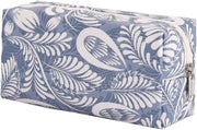 Borsa per trucco portatile mini con zip per spazzole e utensili da toeletta versatile e portatile per viaggi.