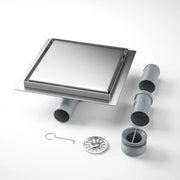 Drain per doccia 2 in 1 - 20cm - Impermeabile - Filtro capelli - Adatto per doccia