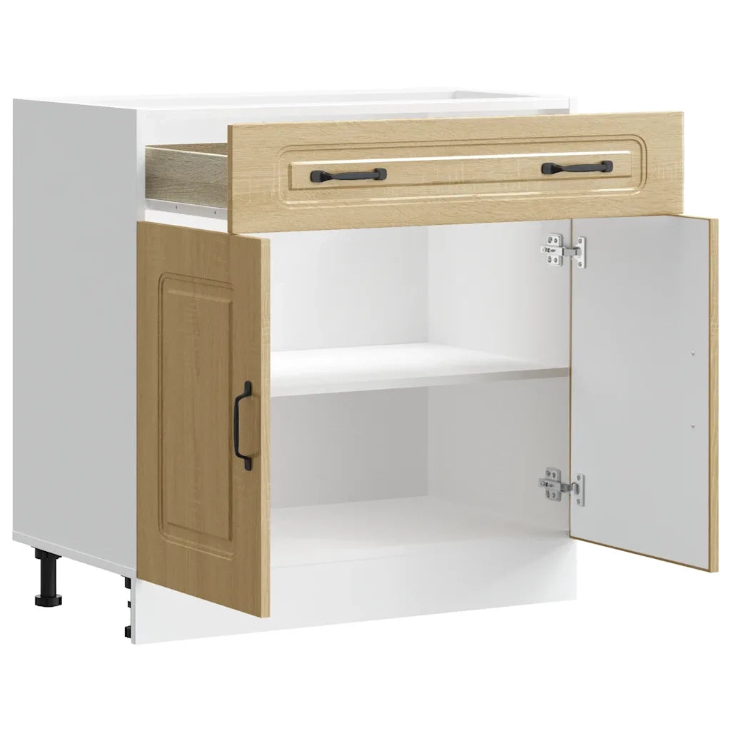 Base da Cucina Kalmar Rovere Sonoma in Legno Multistrato