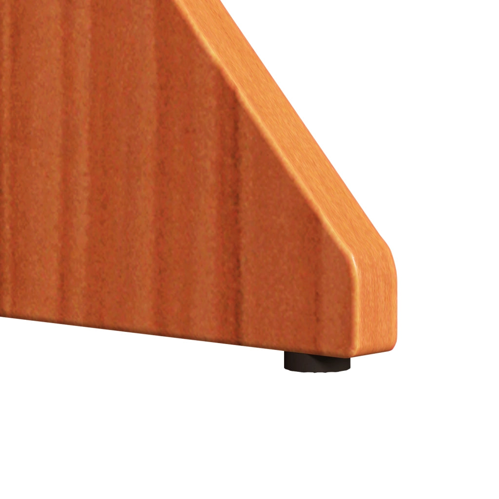 vidaXL Tavolino da salotto 2 pcs Cera marrone 46 x 46 x 47 cm
