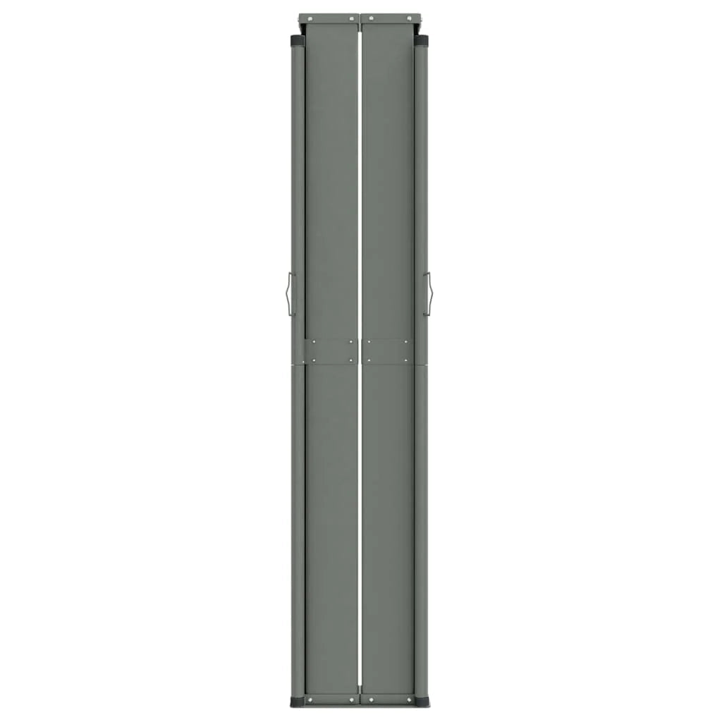 Tenda da sole laterale retrattile/schermo protettivo per patio giardino terrazza balcone 180 x 600 cm marrone 02_0007418