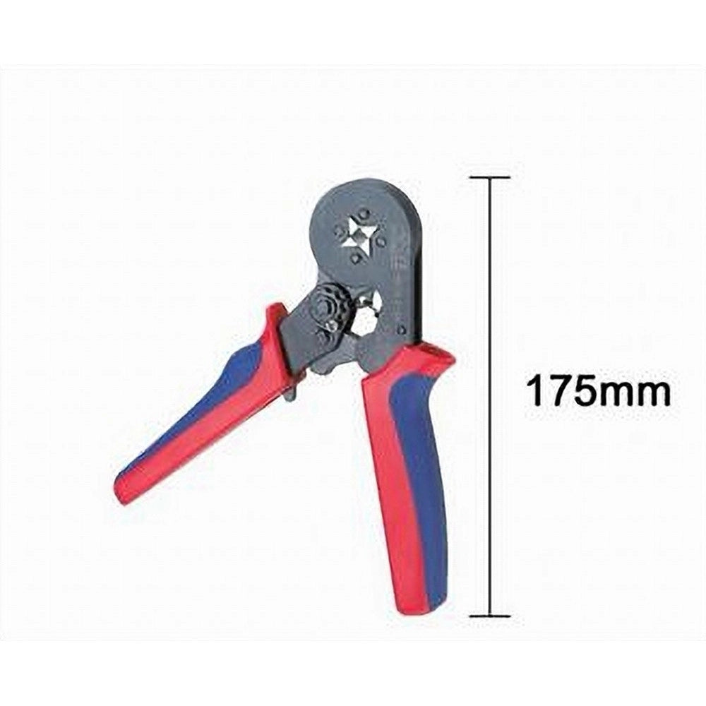 Trade Shop - Pinza Hsc8 6-4 Mini Strumenti Di Pinzatura Auto Registrabili Per Cavo 0,25-6,0mm² -