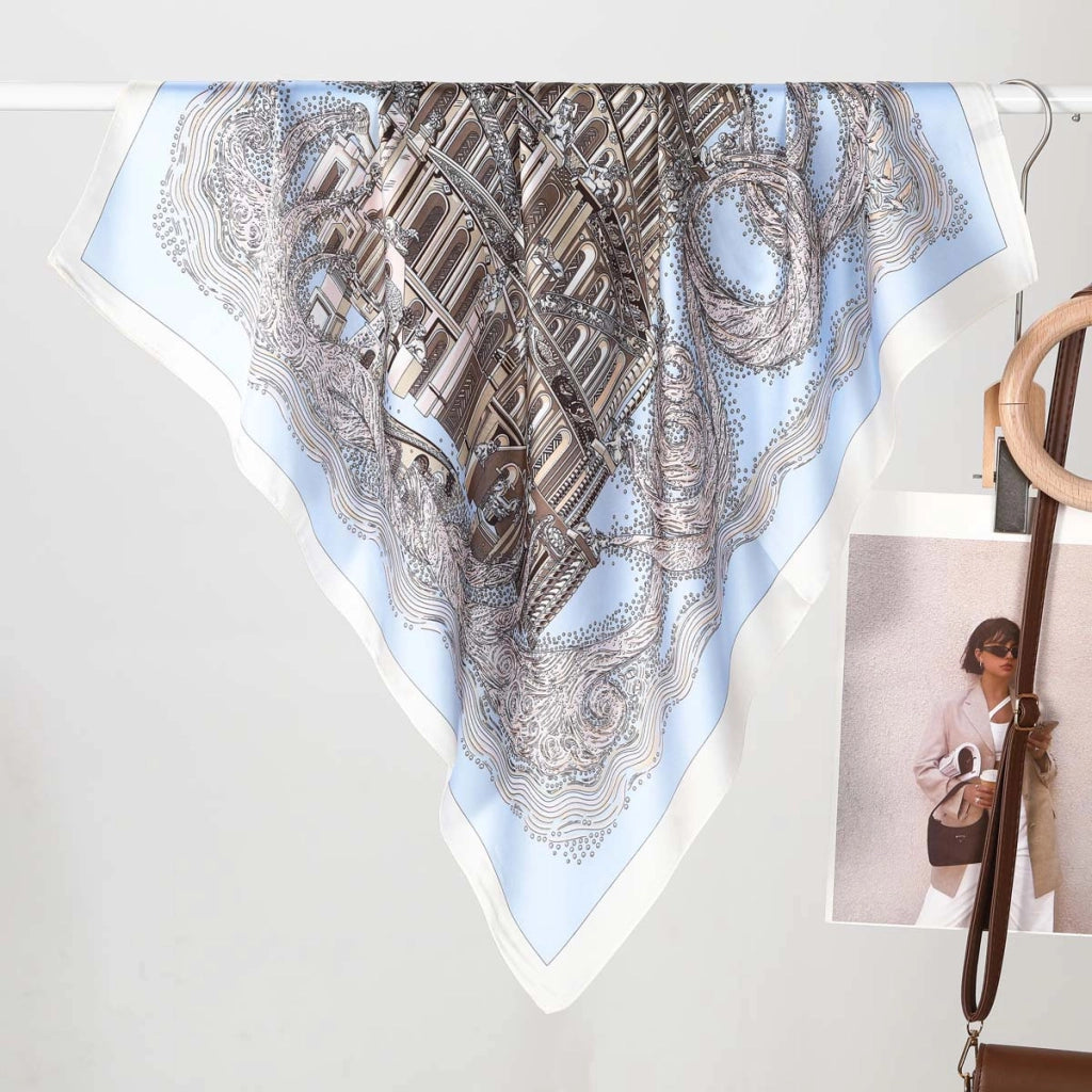 Eleganti e trendy sciarpe di seta da donna, realizzate in pura seta.
