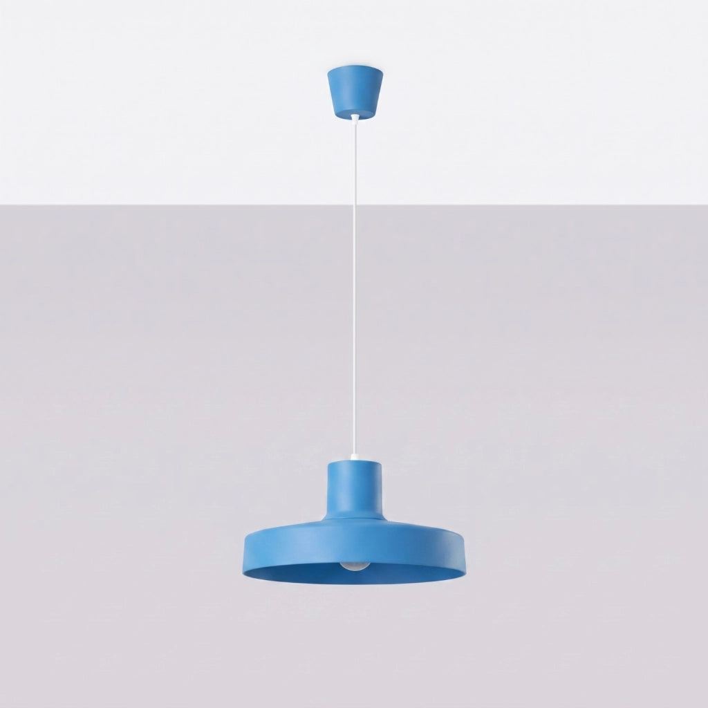 Lampada a sospensione BILO azzurro