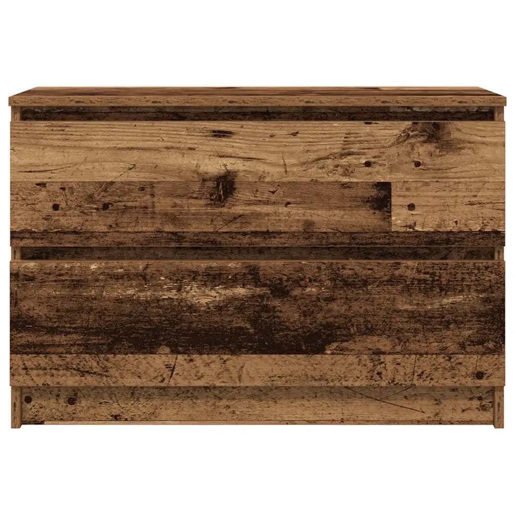 Mobile Porta TV Legno Antico 80x35x54 cm in Legno Multistrato 861794