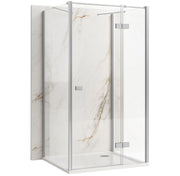 Cabina Doccia Rea Atlas 90x90 Chrome destra