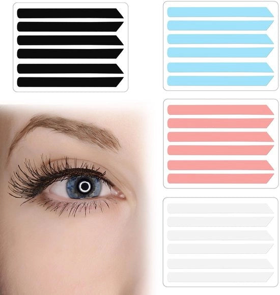 Pads per Wimperlift - 24 pezzi - Pads riciclabili - Compensatore in silicone - Effetto curvatura ciglia - Fissaggio/lifting - Azione rapida - Pads per lifting ciglia
