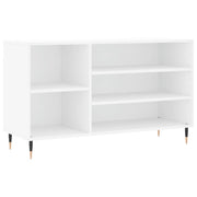 Scarpiera | Mobile per scarpe Bianca 102x36x60 cm in Legno Multistrato