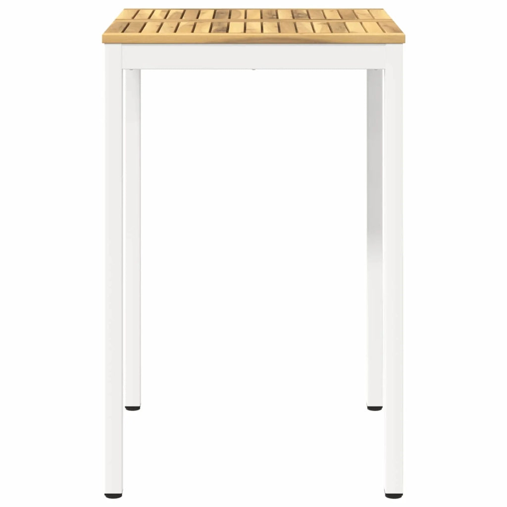 Tavolo Bar da Giardino Bianco 70 x 68,5 x 105 cm 901775
