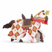 Papo - White horse fleur de lys