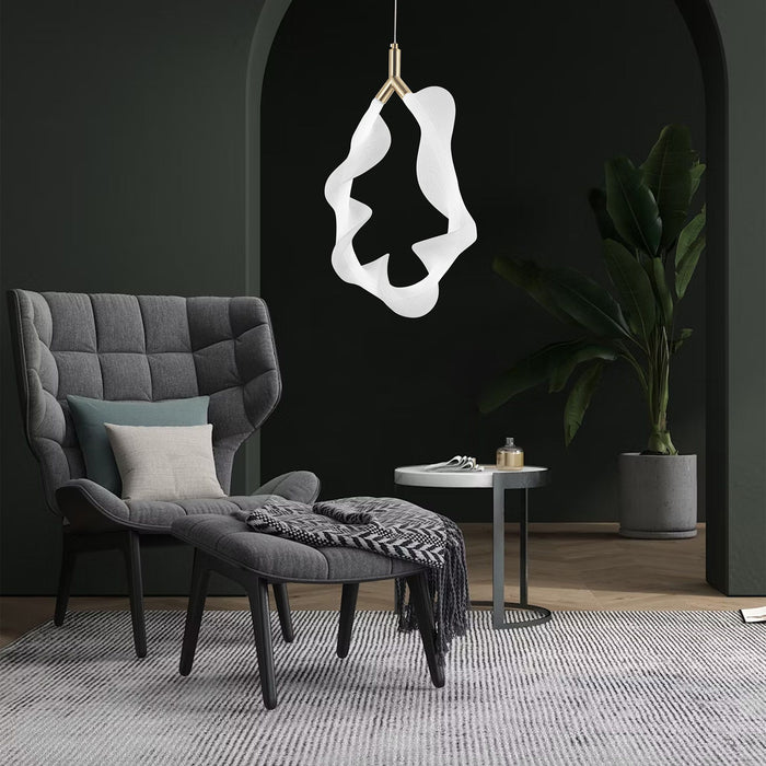 Lampada G013-1cp White/gold