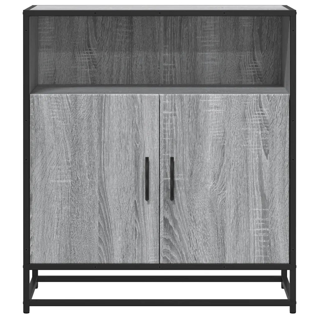 Credenza Grigio Sonoma 68x35x76 cm in Legno Multistrato 849002