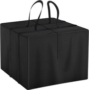 Borsa XXL per Cuscini da Giardino - Sacchetto Impermeabile per Coperture - Borsa di Trasporto per Carichi Elevati 600D Oxford