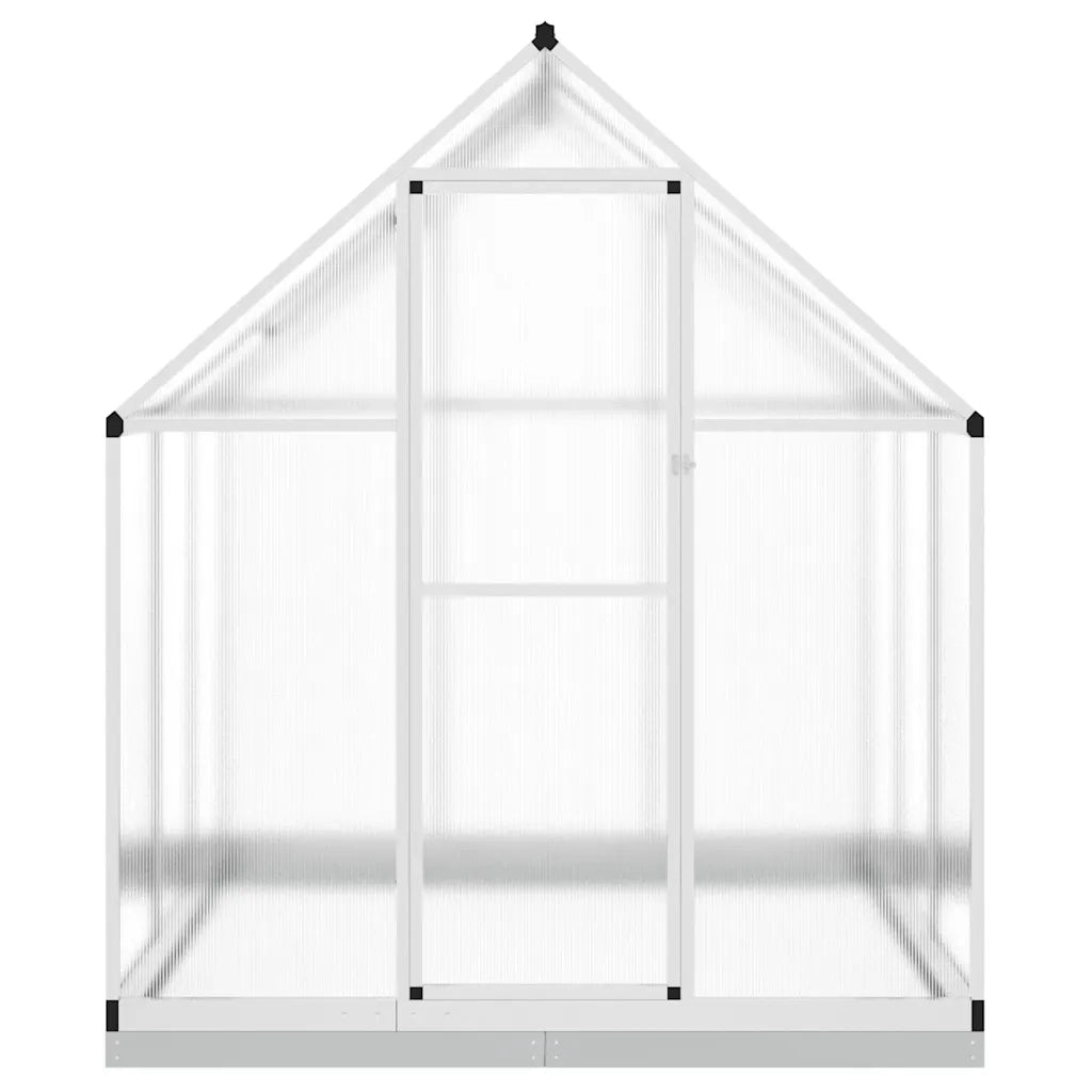 Telaio Serra con Base Argento 169x169x202 cm in Alluminio