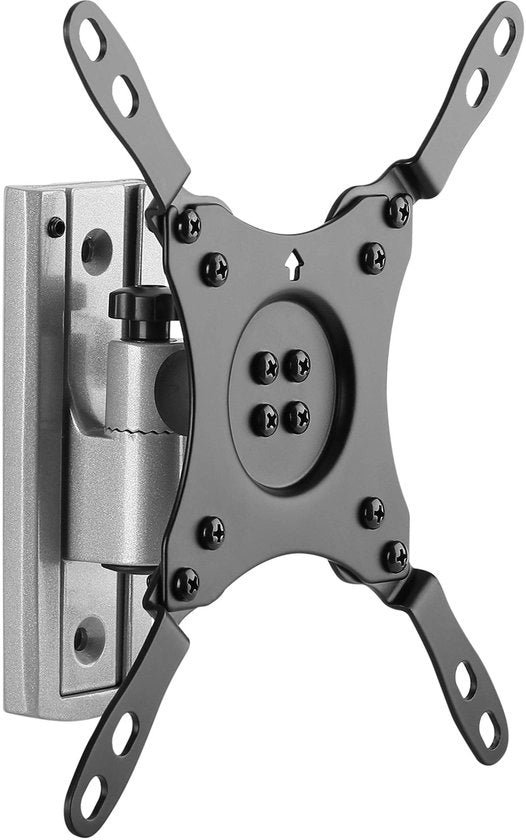 Supporto per schermo TV rotativo e inclinabile per schermo da 13 a 42 pollici supporto per monitor smart supporto per schermo da parete fino a 15 kg VESA 200x200mm