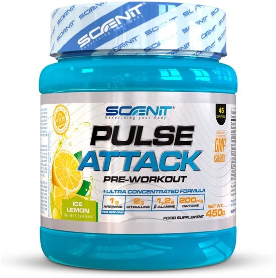 Pre allenamento con formula potenziata - Creatina - B-alanina - Arginina - 200 mg Caffè - 450 g
