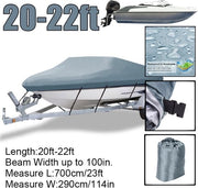 Vela per Barche da 20 a 22 Ft - Copertura per Barche da Sport - Vela - Calzamaglie per Barche - Copertura per Barche - Copertura Impermeabile - 3 Dimensioni Disponibili