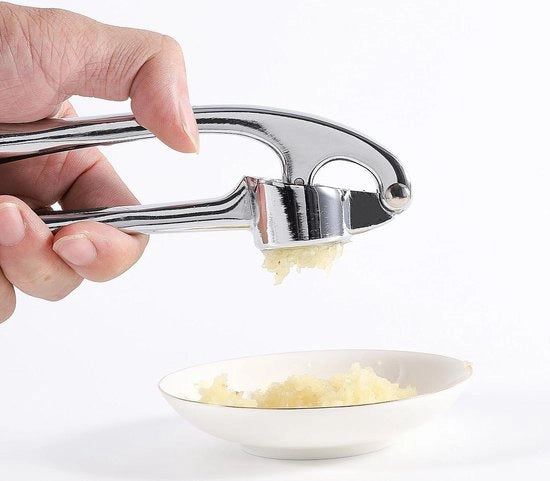 Strumento per affettare l'aglio - resistentente alla lavastoviglie - affettatrice di aglio - facile da pulire - maniglia ergonomico strumento per affettare l'aglio