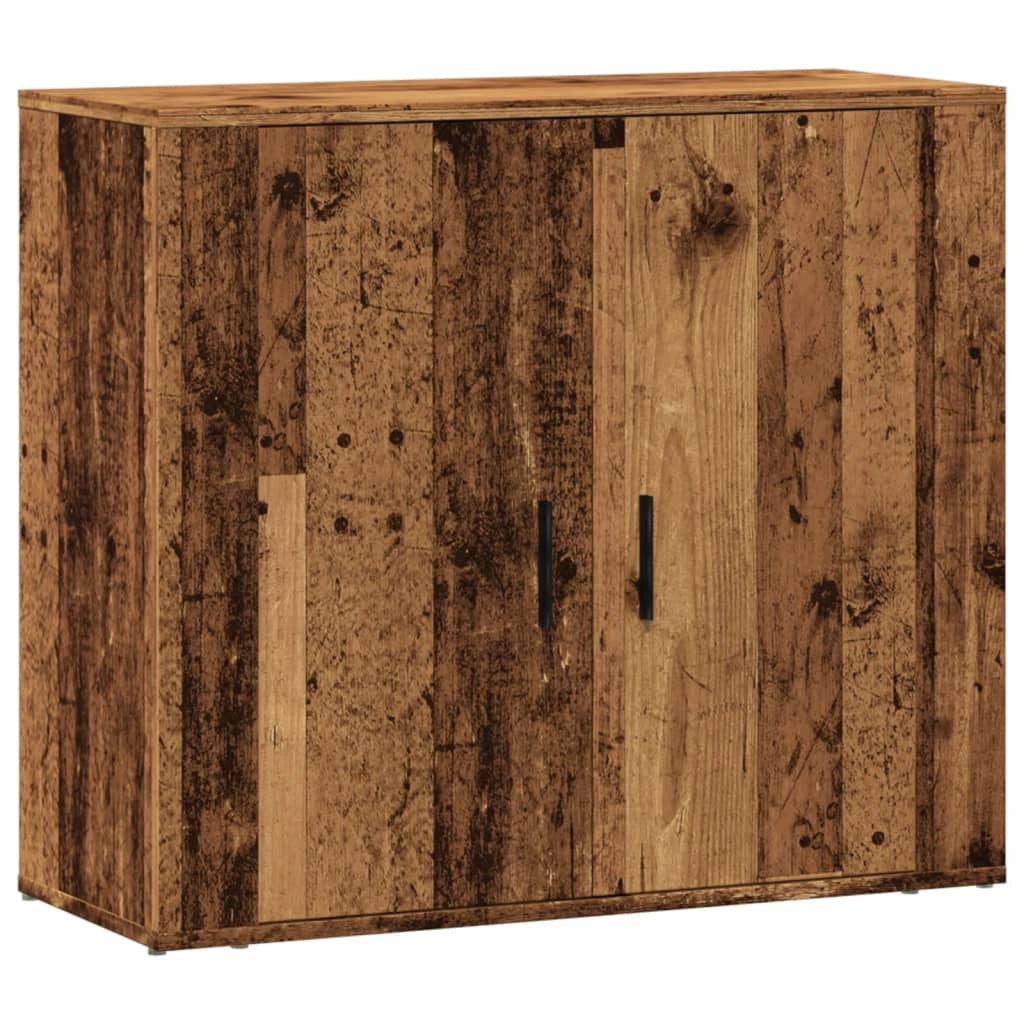 Buffet credenza cassettiera armadio mobile contenitore organizer cucina soggiorno salotto legno vecchio 80 x 33 x 70 cm legno ingegnerizzato marrone 02_0036611