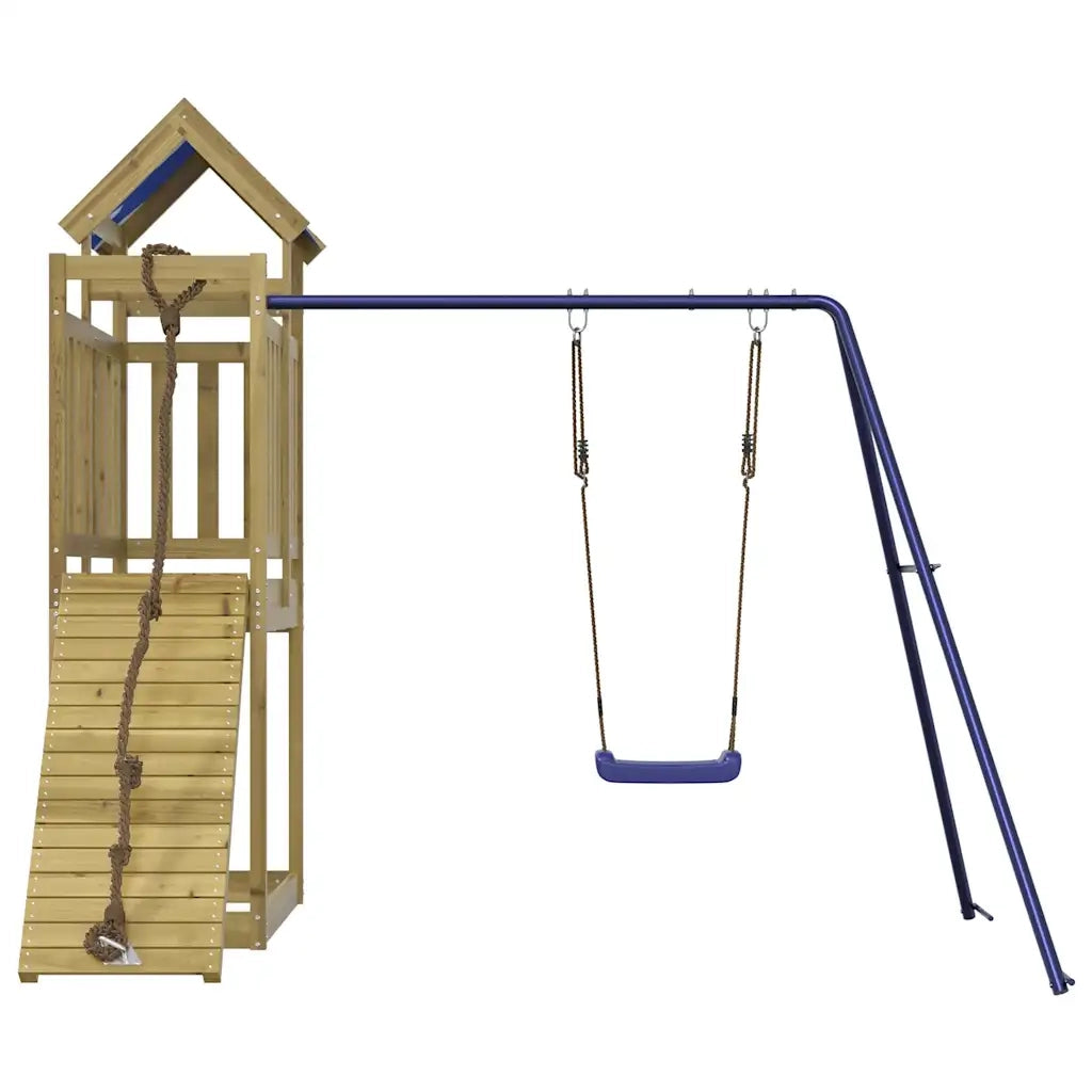 Set da Gioco da Esterno in Legno di Pino Impregnato 3279225